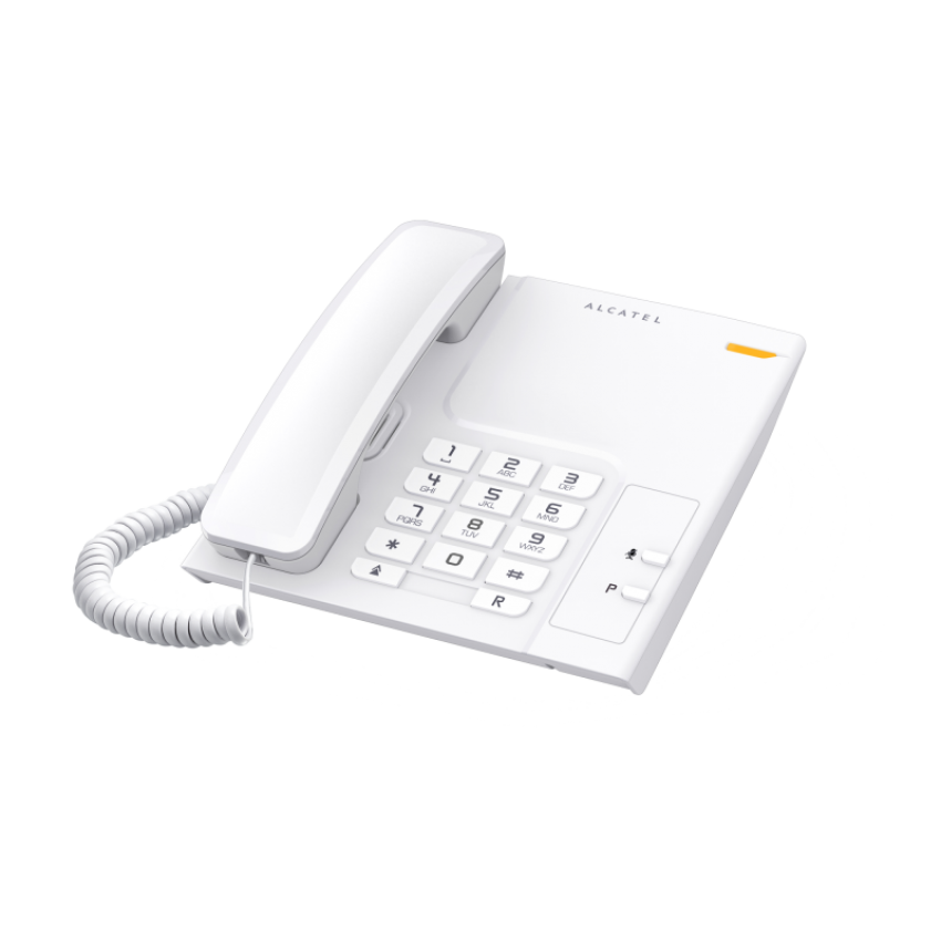 Стационарен телефон Alcatel Temporis 26 - бял