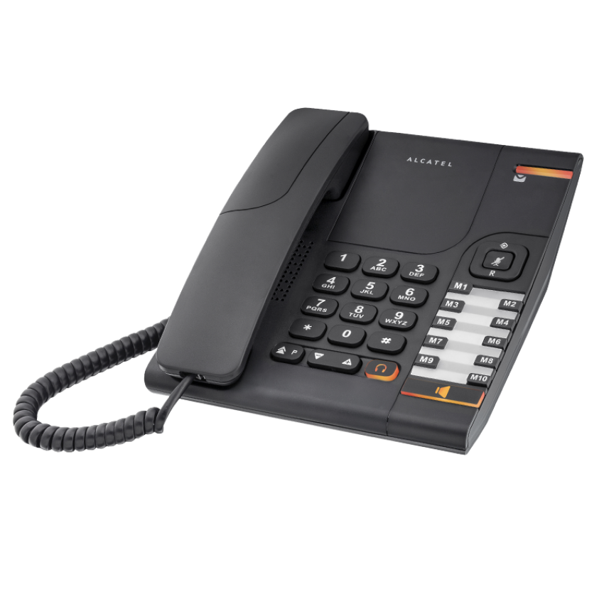 Стационарен телефон Alcatel Temporis 380 - черен