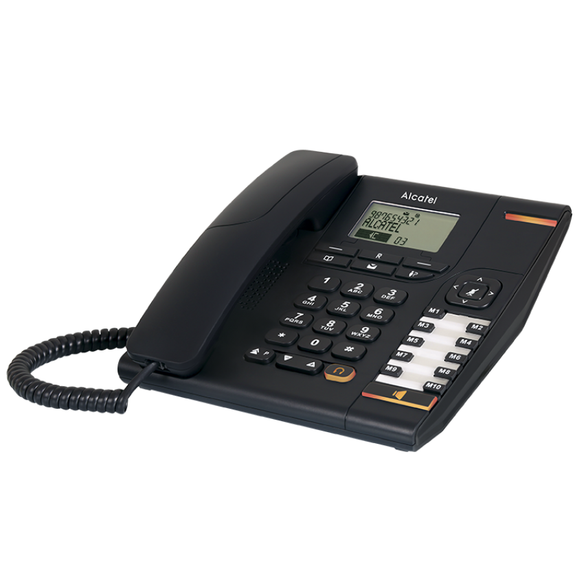 Стационарен телефон Alcatel Temporis 880 - черен