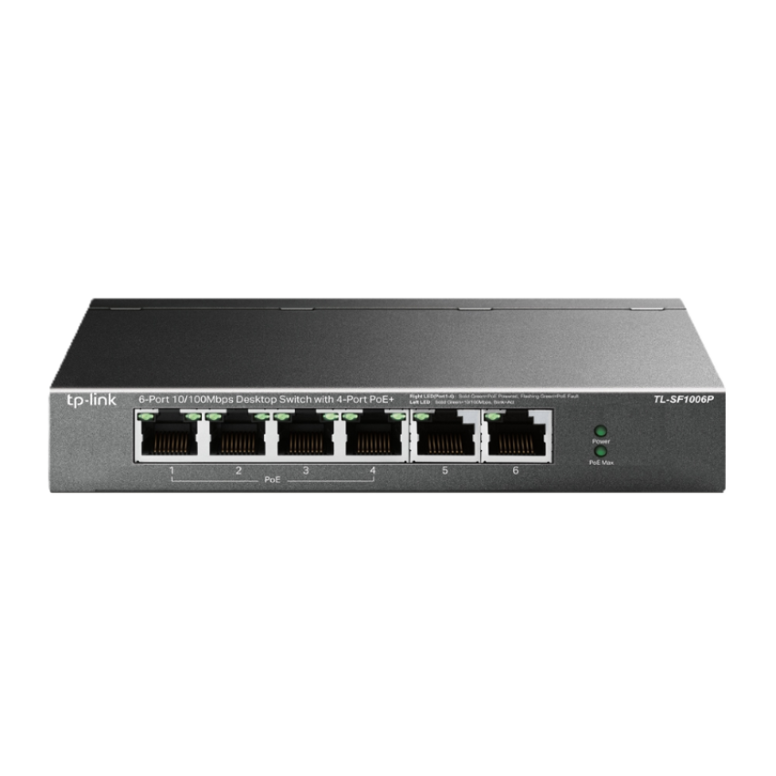 TP-LINK OMADA LS109LP 9 PORT 10/100 (8POE+)
