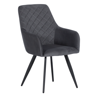 Трапезен стол ETON P - тъмносив HLR