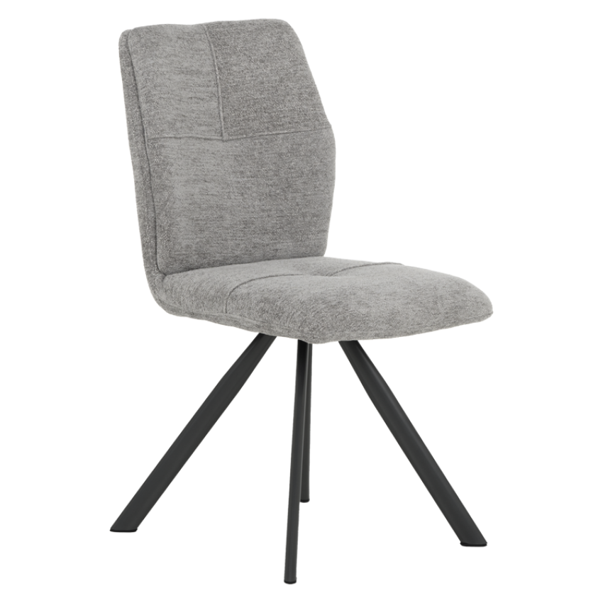 Трапезен стол MALDON - сив R 07