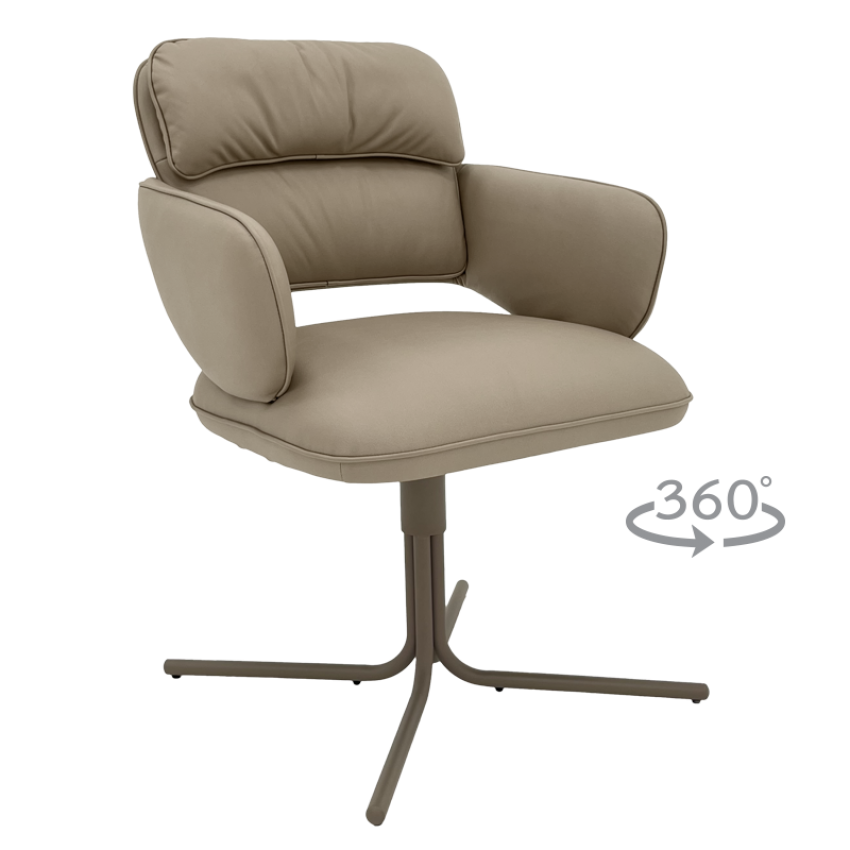 Трапезен стол RAKVERE 5 - бежов 05