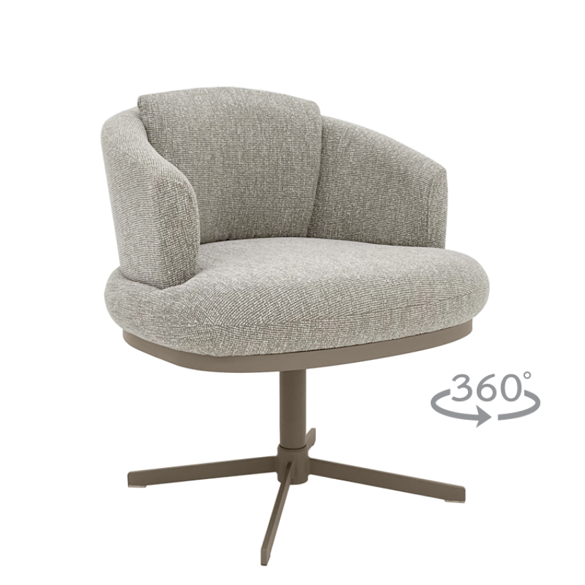 Трапезен стол RAPINA 5 - сив 01