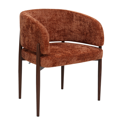 Трапезен стол RIMAR - оранжев 52 WAL