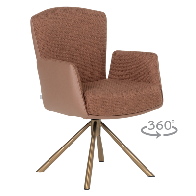 Трапезен стол SINDI 4 - оранжев