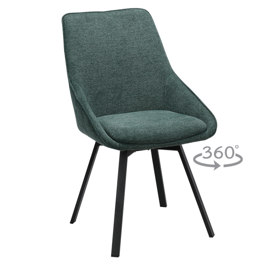 Трапезен стол WIGAN - тревистозелен BF 5