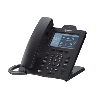 VoIP телефон Panasonic KX-HDV430 - черен