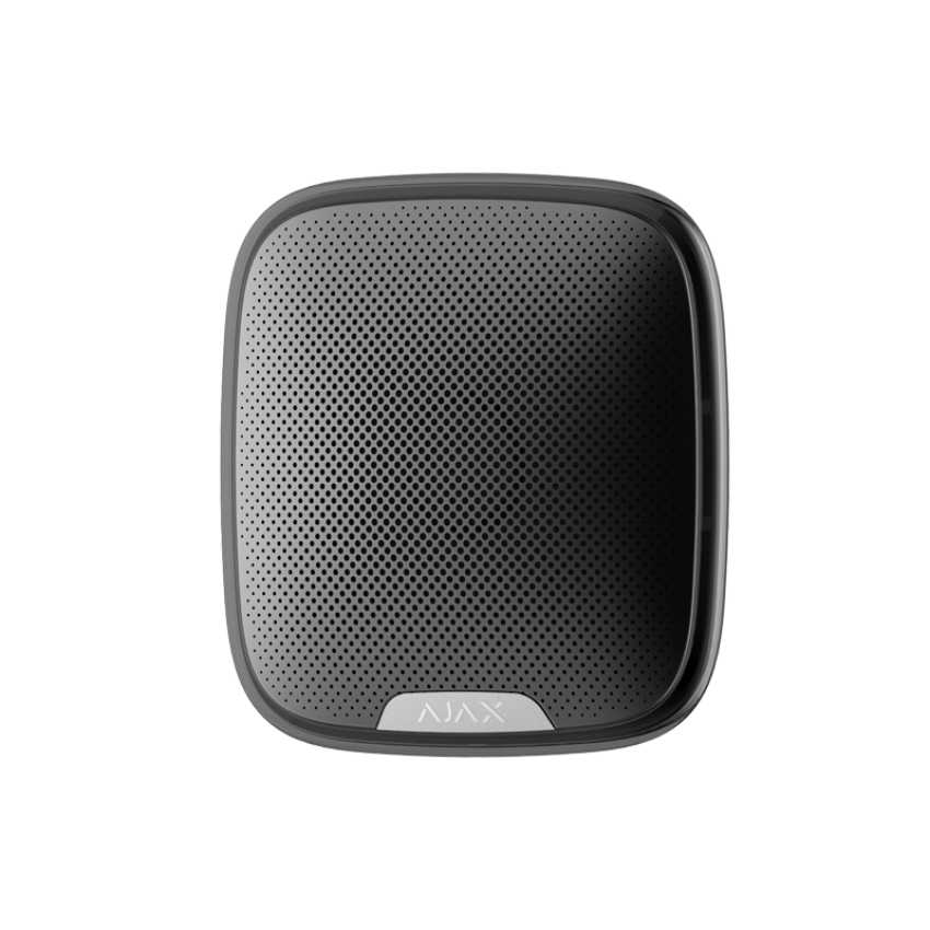 Външна аларма Ajax Street Siren - черна