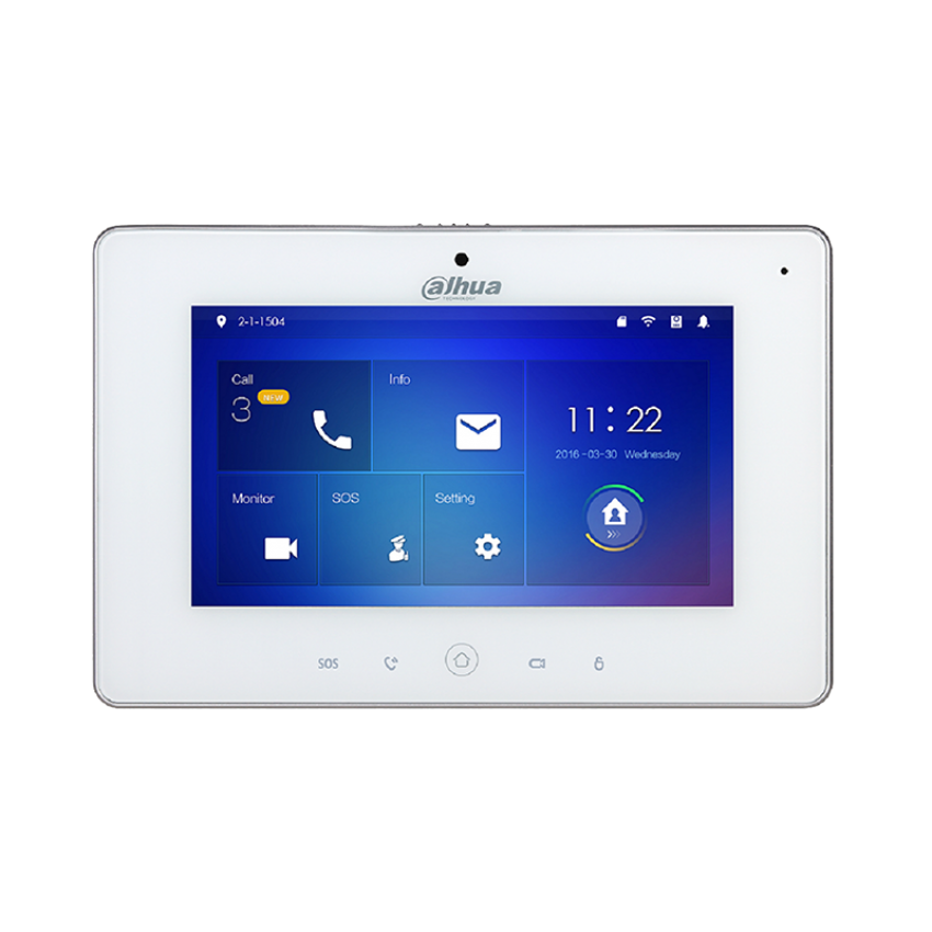 Wi-Fi вътрешен монитор Dahua VTH5221DW-C-S1