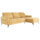Ъглов диван INGA - жълт V68