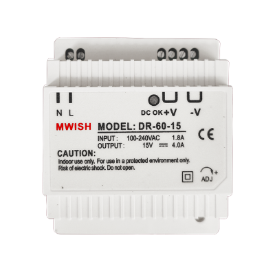 Захранване NIPPON PS-15 - 15V/4A за DIN - шина