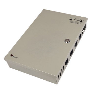 Захранване за видеонаблюдение със защита PA87 DC12V+20A+18CH