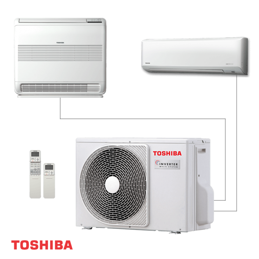 Външно тяло на мултисплит система Toshiba RAS-2M18U2AVG-E